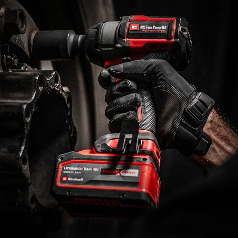 KIT EINHELL ORIGINAL: BORMASINĂ CU ACUMULATOR + CHEIE DE IMPACT + 26 DE ACCESORII + 2 BATERII